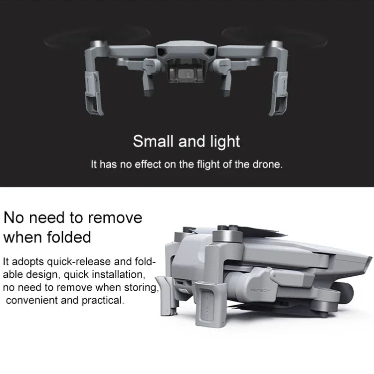PGYTECH P-12A-012 Extensões Portáteis Elevadas para Trem de Pouso para DJI Mavic Mini