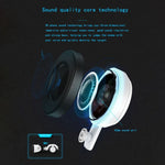 Óculos de Vídeo 3D de Realidade Virtual VR SHINECON G06EB, Adequados para Smartphones de 4.7 a 6.1 polegadas com Auscultadores HiFi, G06EB