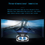 Óculos de Vídeo 3D de Realidade Virtual VR SHINECON G06EB, Adequados para Smartphones de 4.7 a 6.1 polegadas com Auscultadores HiFi, G06EB