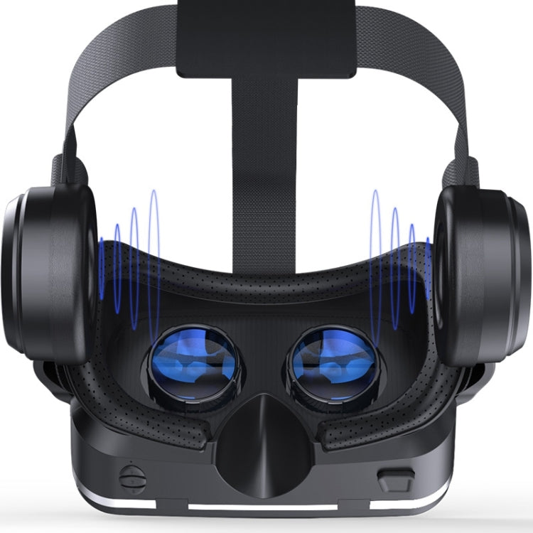 Óculos de Vídeo 3D de Realidade Virtual VR SHINECON G04E, Adequados para Smartphones de 3.5 a 6.0 polegadas com Auscultadores HiFi
