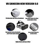Óculos de Vídeo 3D de Realidade Virtual VR SHINECON G07E Adequados para Smartphone de 4,0 polegadas a 6,3 polegadas