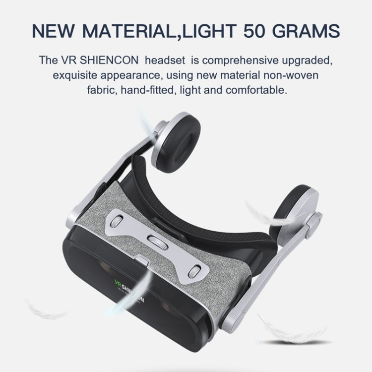 Óculos de Vídeo 3D de Realidade Virtual VR SHINECON G07E Adequados para Smartphone de 4,0 polegadas a 6,3 polegadas