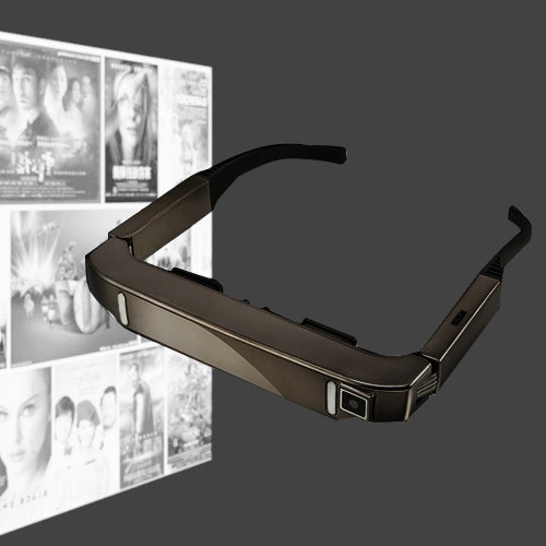 VISION-800 Android 4.4 1GB+2GB Óculos Super Inteligentes Retina 3D VR com Câmara de 5.0MP, Suporte WiFi, Bluetooth, Cartão TF, Gravação de Vídeo