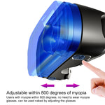 Óculos 3D VR para Telemóvel Tudo-em-um Versão Áudio Vídeo VRG Pro com Lentes Revestidas Blu-ray, Lentes Revestidas Blu-ray