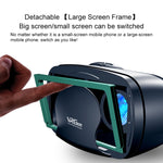 Óculos 3D VR para Telemóvel Tudo-em-um Versão Áudio Vídeo VRG Pro, sem Lentes Revestidas Blu-ray