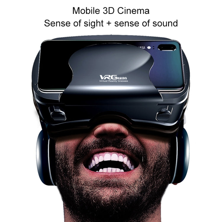 Óculos 3D VR para Telemóvel Tudo-em-um Versão Áudio Vídeo VRG Pro, sem Lentes Revestidas Blu-ray