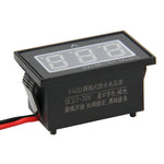 Medidor Digital de Voltagem Mini Impermeável IPX4 com Display de Luz Vermelha V40D 2 Fios, Medição de Voltagem: DC 2.5-30V, DT0002G, DT0002L, DT0002R