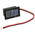 Medidor Digital de Voltagem Mini Impermeável IPX4 com Display de Luz Vermelha V40D 2 Fios, Medição de Voltagem: DC 2.5-30V, DT0002G, DT0002L, DT0002R