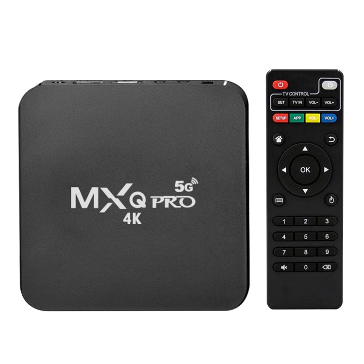 MXQ Pro 5G Media Player Full HD 1280 x 720 1GB+8GB RK30Board Quad Core Android 7.1 Caixa TV com Comando à Distância
