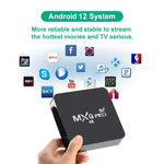 MXQ Pro 5G Media Player Full HD 1280 x 720 1GB+8GB RK30Board Quad Core Android 7.1 Caixa TV com Comando à Distância