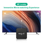 MXQ Pro 5G Media Player Full HD 1280 x 720 1GB+8GB RK30Board Quad Core Android 7.1 Caixa TV com Comando à Distância