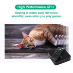 MXQ Pro 5G Media Player Full HD 1280 x 720 1GB+8GB RK30Board Quad Core Android 7.1 Caixa TV com Comando à Distância