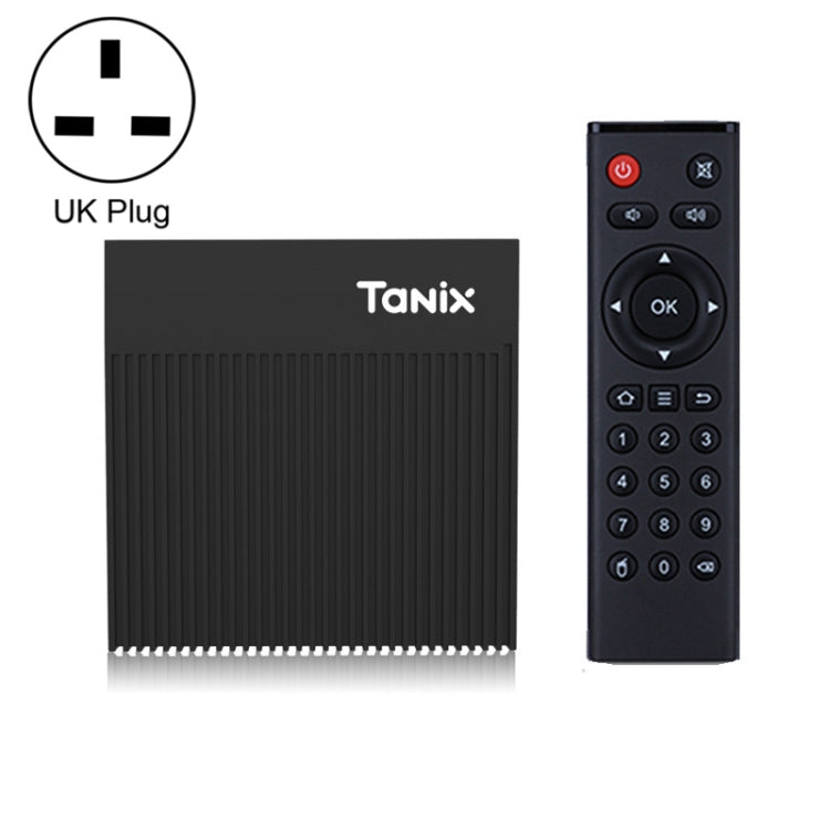 Tanix X4 Caixa TV Inteligente Android 11, Amlogic S905X4 Quad Core, 4GB+32GB, WiFi Duplo, BT, 4GB+32GB