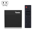Tanix X4 Caixa TV Inteligente Android 11, Amlogic S905X4 Quad Core, 4GB+32GB, WiFi Duplo, BT, 4GB+32GB