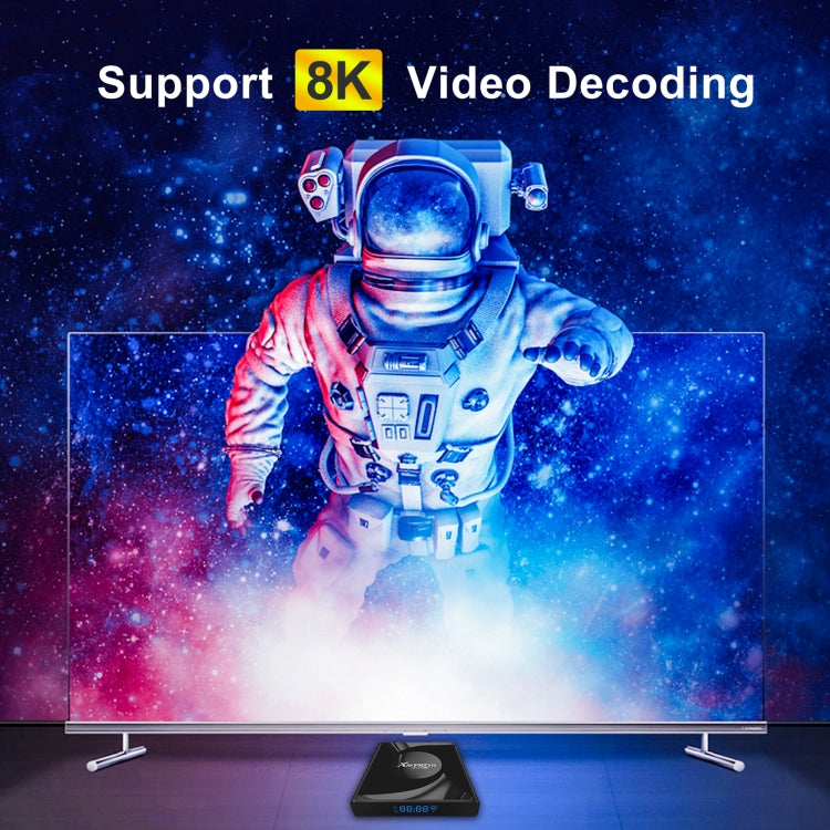 X88 Pro 13 Android 13.0 Caixa Smart TV com Comando à Distância, RK3528 Quad-Core, 4G+32GB, 4G+32GB