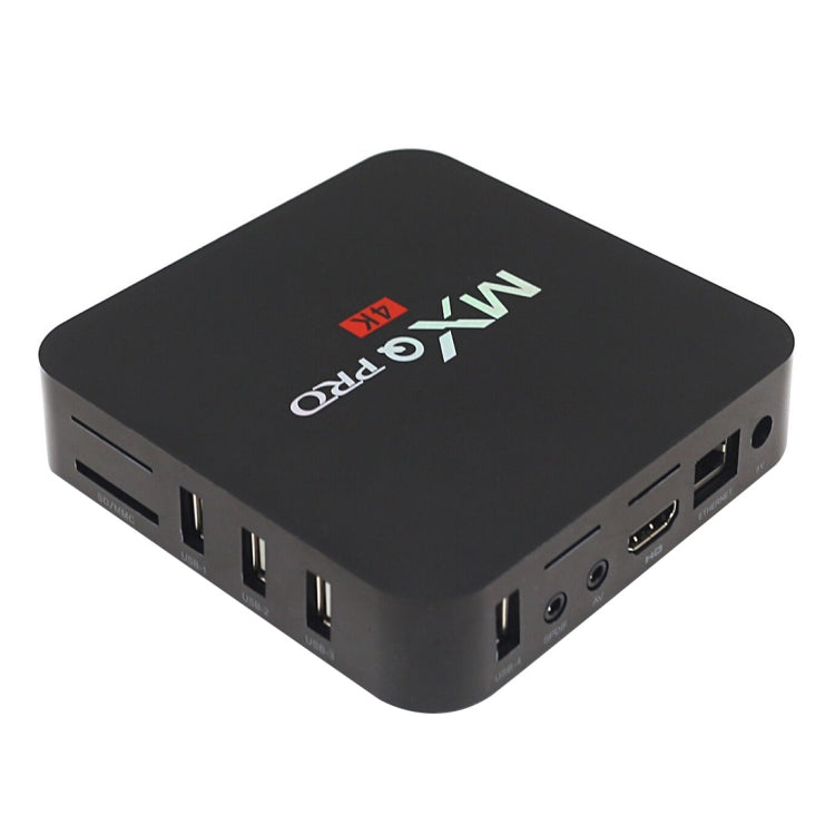 MXQ PROi 1080P 4K HD Smart TV BOX com Comando à Distância, Android 7.1 S905W Quad Core Cortex-A53 até 2GHz, RAM: 2GB, ROM: 16GB, Suporta WiFi, Ficha UK, 2GB+16GB, Ficha UK