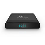 X96 Air 8K Smart TV BOX Android 9.0 Media Player com Comando à Distância, Quad-core Amlogic S905X3, RAM: 4GB, ROM: 32GB, WiFi Dual Band, Bluetooth, Ficha AU, 4GB+32GB