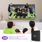 X96 Air 8K Smart TV BOX Android 9.0 Media Player com Comando à Distância, Quad-core Amlogic S905X3, RAM: 4GB, ROM: 32GB, WiFi Dual Band, Bluetooth, Ficha AU, 4GB+32GB