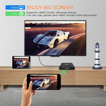 X96 Air 8K Smart TV BOX Android 9.0 Media Player com Comando à Distância, Quad-core Amlogic S905X3, RAM: 4GB, ROM: 64GB, WiFi Dual Band, Bluetooth, Ficha AU, 4GB+64GB