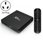 X96 Air 8K Smart TV BOX Android 9.0 Media Player com Comando à Distância, Quad-core Amlogic S905X3, RAM: 4GB, ROM: 64GB, WiFi Dual Band, Bluetooth, Ficha AU, 4GB+64GB