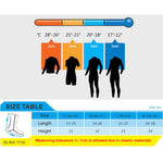 Meias de mergulho SLINX 1702 em neopreno 3mm antiderrapantes e quentes, S, M, L, XL