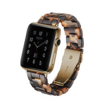 Correia de Relógio Simples e Fashion em Resina, Para Apple Watch Série 4 44mm & Série 3 & 2 & 1 42mm, Para Apple Watch Série 4 40mm & Série 3 & 2 & 1 38mm, Para Apple Watch Série 4 44mm & Série 3 & 2 & 1 42mm & Série 3 & 2 & 1 42mm