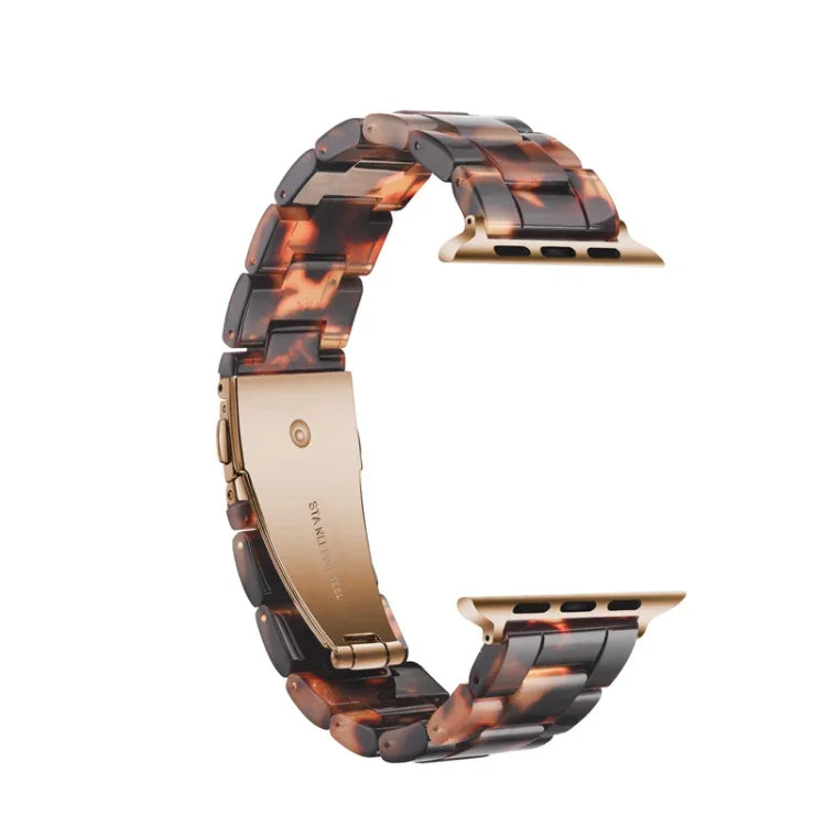 Correia de Relógio Simples e Fashion em Resina, Para Apple Watch Série 4 44mm & Série 3 & 2 & 1 42mm, Para Apple Watch Série 4 40mm & Série 3 & 2 & 1 38mm, Para Apple Watch Série 4 44mm & Série 3 & 2 & 1 42mm & Série 3 & 2 & 1 42mm