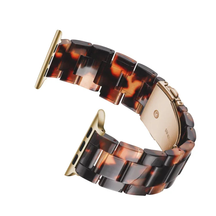 Correia de Relógio Simples e Fashion em Resina, Para Apple Watch Série 4 44mm & Série 3 & 2 & 1 42mm, Para Apple Watch Série 4 40mm & Série 3 & 2 & 1 38mm, Para Apple Watch Série 4 44mm & Série 3 & 2 & 1 42mm & Série 3 & 2 & 1 42mm