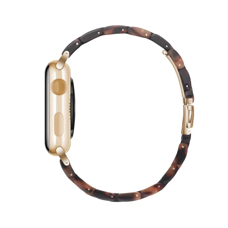 Correia de Relógio Simples e Fashion em Resina, Para Apple Watch Série 4 44mm & Série 3 & 2 & 1 42mm, Para Apple Watch Série 4 40mm & Série 3 & 2 & 1 38mm, Para Apple Watch Série 4 44mm & Série 3 & 2 & 1 42mm & Série 3 & 2 & 1 42mm
