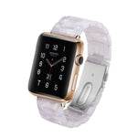 Correia de Relógio Simples e Fashion em Resina, Para Apple Watch Série 4 44mm & Série 3 & 2 & 1 42mm, Para Apple Watch Série 4 40mm & Série 3 & 2 & 1 38mm, Para Apple Watch Série 4 44mm & Série 3 & 2 & 1 42mm & Série 3 & 2 & 1 42mm