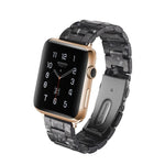 Correia de Relógio Simples e Fashion em Resina, Para Apple Watch Série 4 44mm & Série 3 & 2 & 1 42mm, Para Apple Watch Série 4 40mm & Série 3 & 2 & 1 38mm, Para Apple Watch Série 4 44mm & Série 3 & 2 & 1 42mm & Série 3 & 2 & 1 42mm