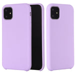 Solid Color Liquid Silicone Shockproof Case, For iPhone 11, For iPhone 11 Pro Max, For iPhone 11 Pro