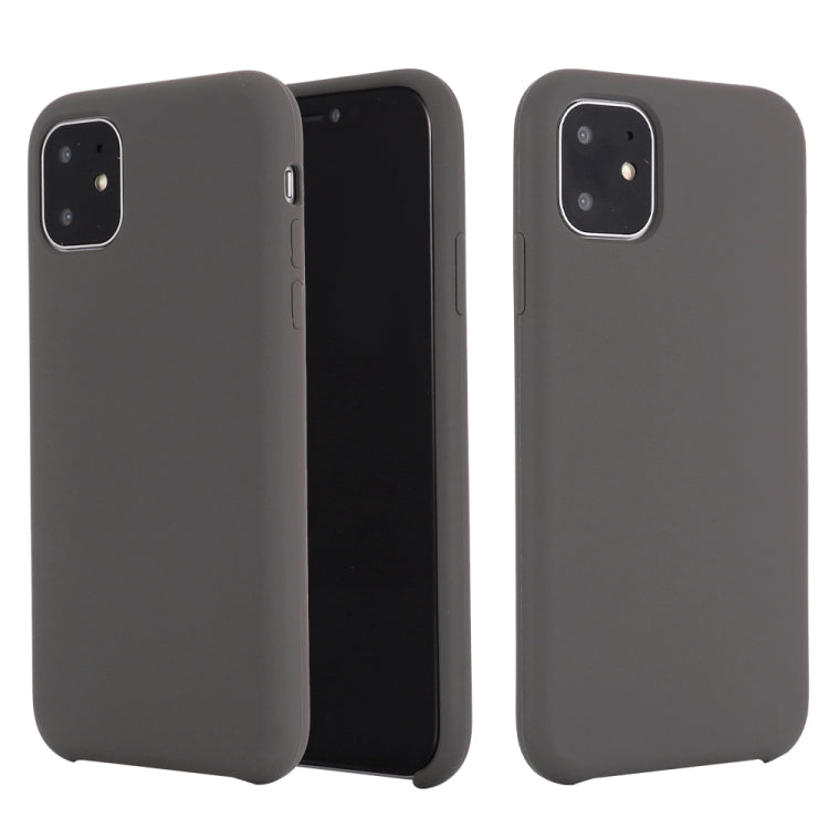 Solid Color Liquid Silicone Shockproof Case, For iPhone 11, For iPhone 11 Pro Max, For iPhone 11 Pro
