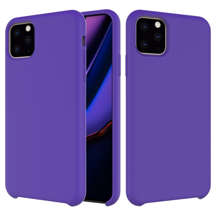 Solid Color Liquid Silicone Shockproof Case, For iPhone 11, For iPhone 11 Pro Max, For iPhone 11 Pro