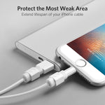 UGREEN LP127 Protetores de Cabo de Dados Anti-Quebra, 6 Unidades para Todos os Cabos de Dados Originais Apple