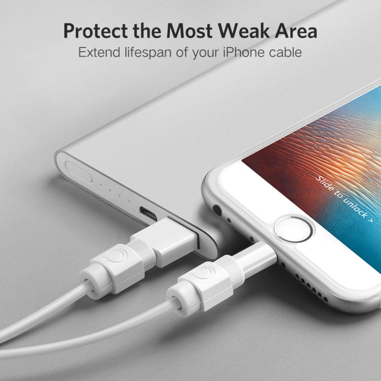 UGREEN LP127 Protetores de Cabo de Dados Anti-Quebra, 6 Unidades para Todos os Cabos de Dados Originais Apple