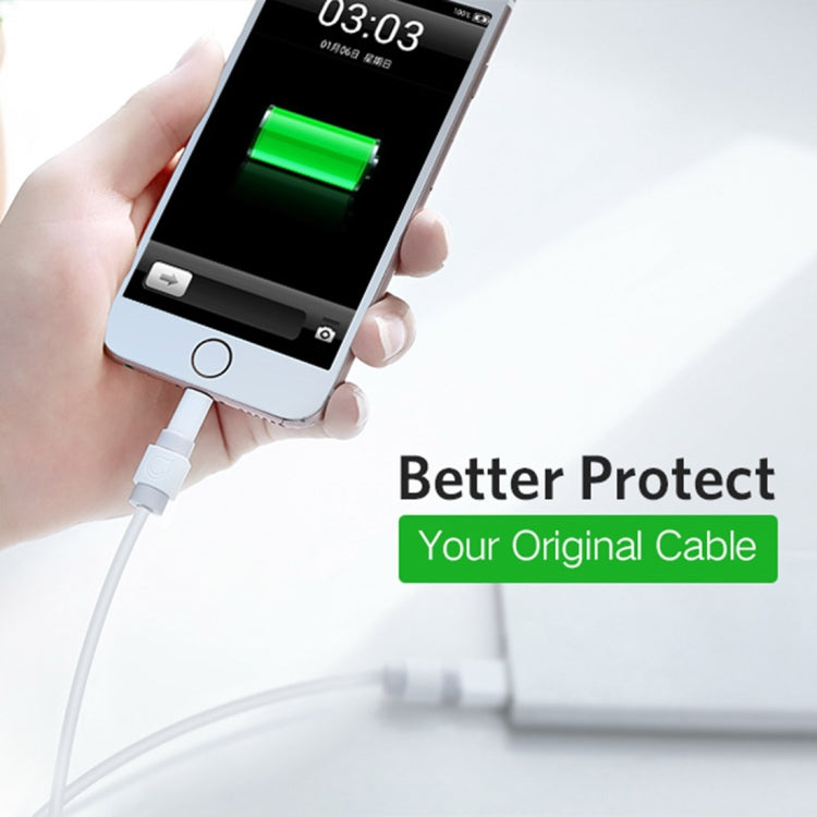 UGREEN LP127 Protetores de Cabo de Dados Anti-Quebra, 6 Unidades para Todos os Cabos de Dados Originais Apple