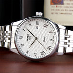 Relógio de Pulso SKMEI 9058 Multifuncional, Impermeável, de Moda para Exterior, Correia de Aço em Quartzo, Estilo Masculino Preto, Estilo Masculino Branco, Estilo Masculino Azul, Estilo Feminino Preto, Estilo Feminino Branco, Estilo Feminino Azul