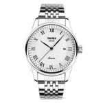 Relógio de Pulso SKMEI 9058 Multifuncional, Impermeável, de Moda para Exterior, Correia de Aço em Quartzo, Estilo Masculino Preto, Estilo Masculino Branco, Estilo Masculino Azul, Estilo Feminino Preto, Estilo Feminino Branco, Estilo Feminino Azul