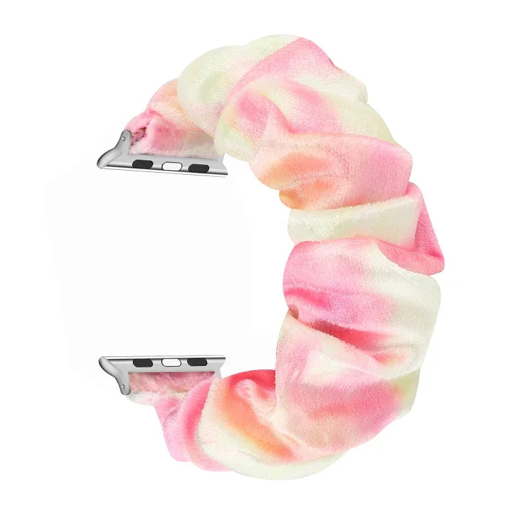 Correia de substituição para relógio em flanela, para Apple Watch Ultra 49mm / Series 8&7 45mm / SE 2&6&SE&5&4 44mm / 3&2&1 42mm, para Apple Watch Series 7 45mm / 6 & SE & 5 & 4 44mm / 3 & 2 & 1 42mm