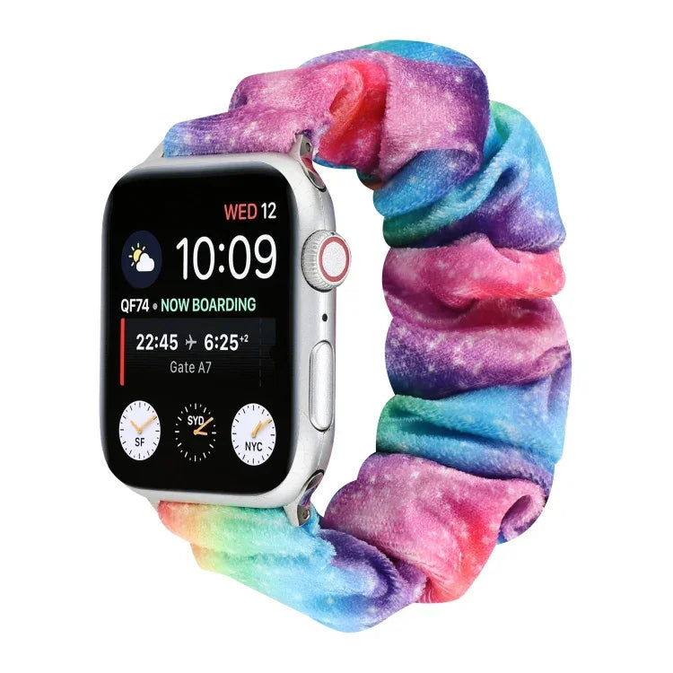 Correia de substituição para relógio em flanela, para Apple Watch Ultra 49mm / Series 8&7 45mm / SE 2&6&SE&5&4 44mm / 3&2&1 42mm, para Apple Watch Series 7 45mm / 6 & SE & 5 & 4 44mm / 3 & 2 & 1 42mm