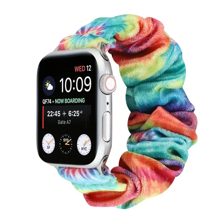 Correia de substituição para relógio em flanela, para Apple Watch Ultra 49mm / Series 8&7 45mm / SE 2&6&SE&5&4 44mm / 3&2&1 42mm, para Apple Watch Series 7 45mm / 6 & SE & 5 & 4 44mm / 3 & 2 & 1 42mm