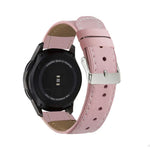 Correia de Substituição em Pele Genuína com Ponta Redonda para Samsung Galaxy Watch Active / Active 2 40mm / Active 2 44mm, Para Samsung Galaxy Watch Active