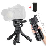 Tripé de Mesa Pequeno e Leve BEXIN MS02 para Câmara DSLR e Telemóvel, MS02