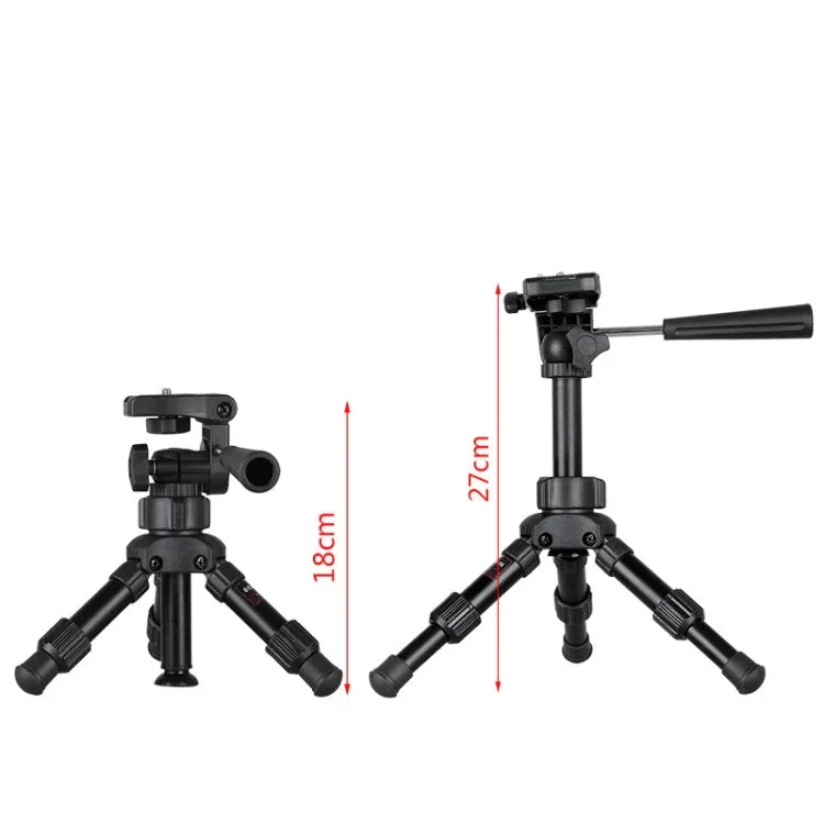 Tripé de Mesa Pequeno e Leve BEXIN MS02 para Câmara DSLR e Telemóvel, MS02