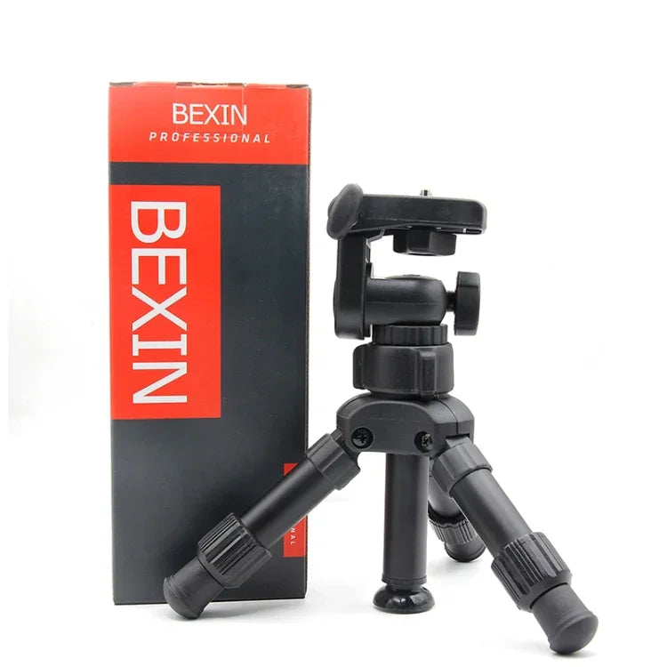 Tripé de Mesa Pequeno e Leve BEXIN MS02 para Câmara DSLR e Telemóvel, MS02