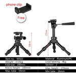 Tripé de Mesa Pequeno e Leve BEXIN MS02 para Câmara DSLR e Telemóvel, MS02