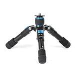 BEXIN MS08 Mini Tripés de Viagem para Câmara com Cabeça de Bola para Smartphone e Câmara DSLR