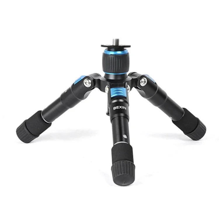 BEXIN MS08 Mini Tripés de Viagem para Câmara com Cabeça de Bola para Smartphone e Câmara DSLR