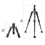 BEXIN MS08 Mini Tripés de Viagem para Câmara com Cabeça de Bola para Smartphone e Câmara DSLR